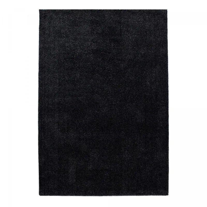 Tapis Noir en Polypropylène 2 60x100 cm – Royaume du Tapis