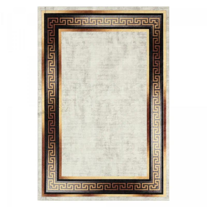 Tapis de Salon Or Kilim Imprimé 120x160 cm – Royaume du Tapis
