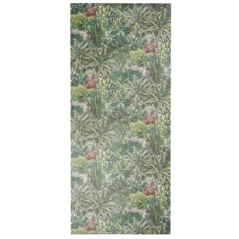 Tapis de Cuisine Vert Motif Floral 150x200 cm – Royaume du Tapis