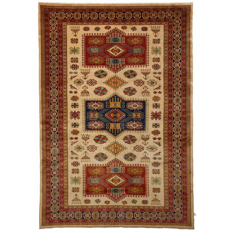 Tapis d'Orient Beige en Laine 200x290 cm – Royaume du Tapis