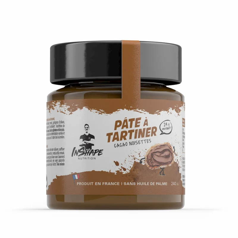 Pâte à tartiner cacao noisettes