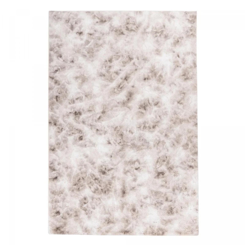 Tapis Shaggy Beige en Polyester 160x230 cm – Royaume du Tapis