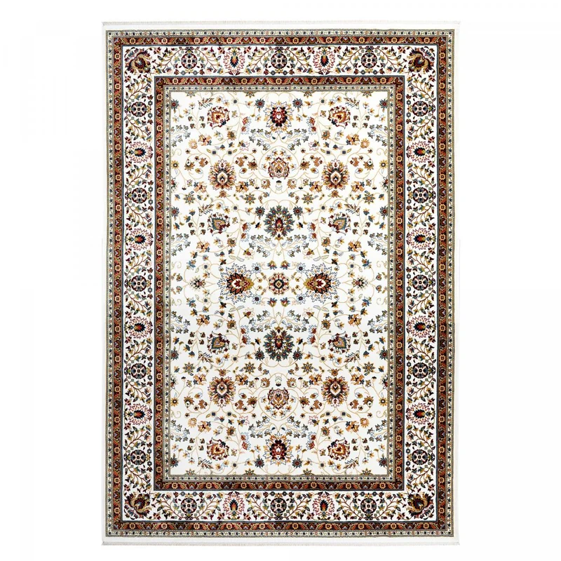 Tapis Crème en Polyester 140x200 cm – Royaume du Tapis