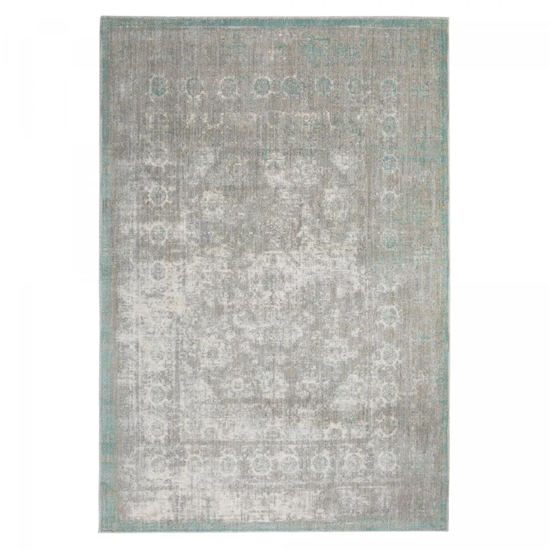 Tapis Gris en Polypropylène 133x190 cm – Royaume du Tapis