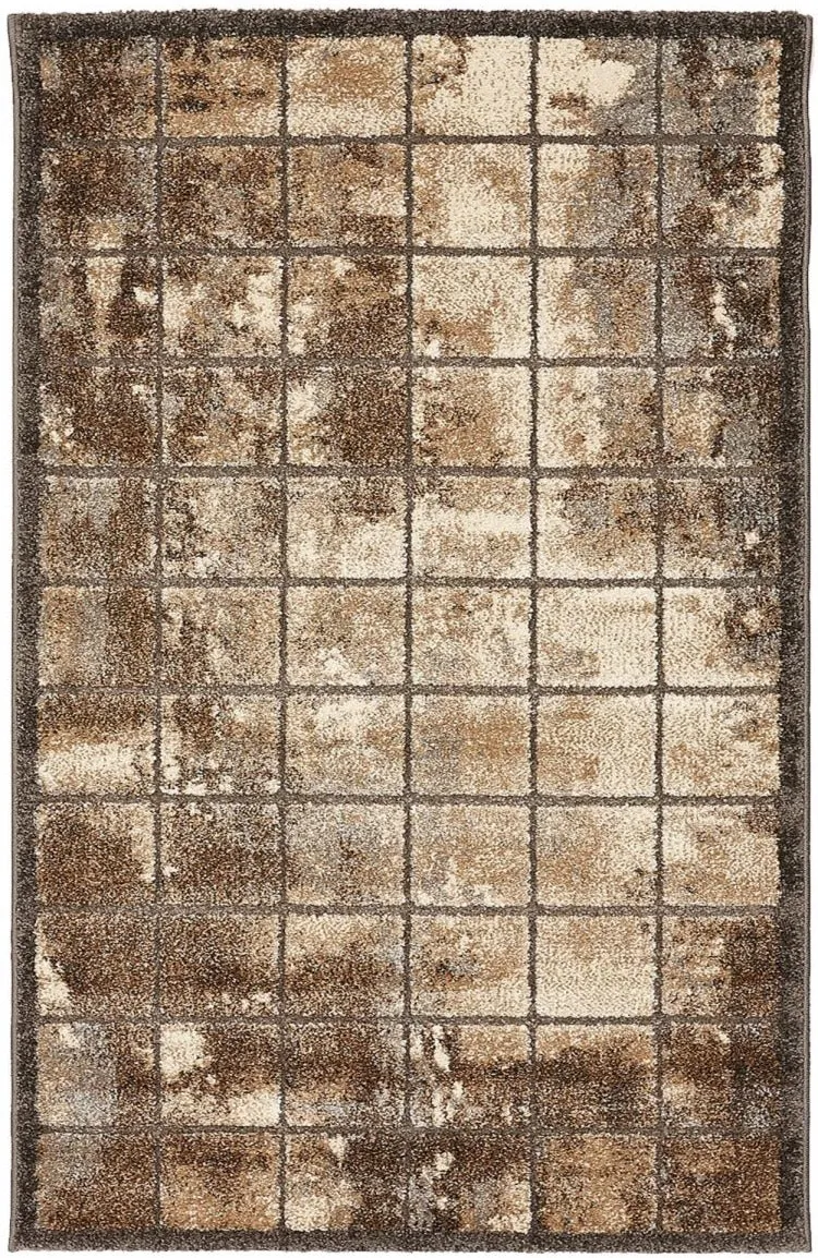 Tapis Gris Uni en Polypropylène 80x150 cm – Royaume du Tapis