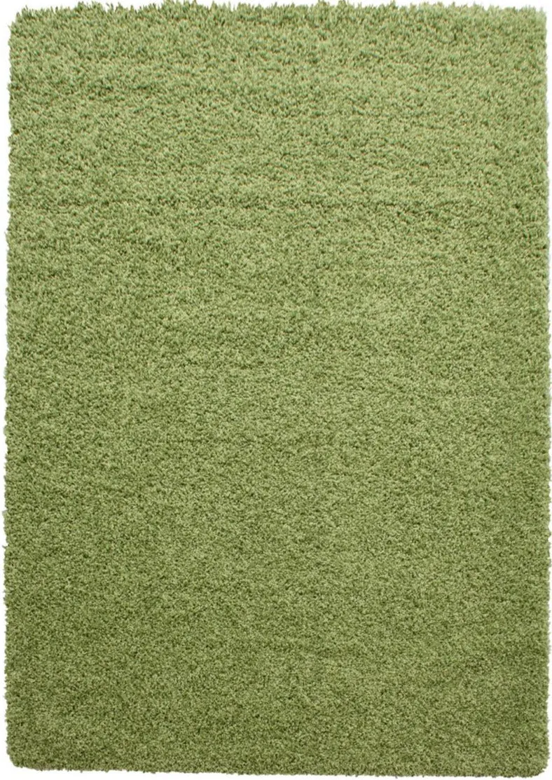 Tapis Vert uni ultra doux Shaggy LI