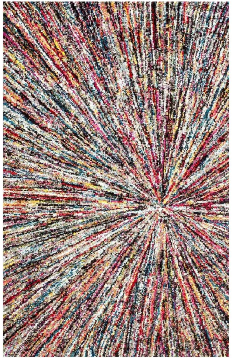 Tapis Ethnique multicolore certifié Oeko Tex BOUTIK