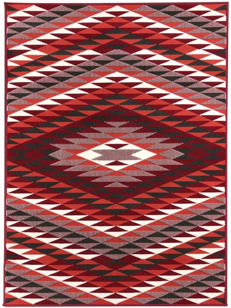 Tapis Rouge motif inspiration chilienne APACHE