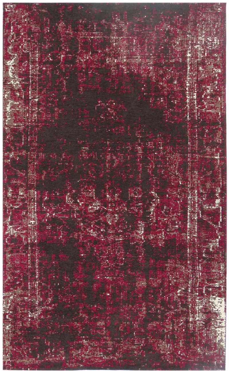 Tapis Vintage Rose kilim fait main SILANA