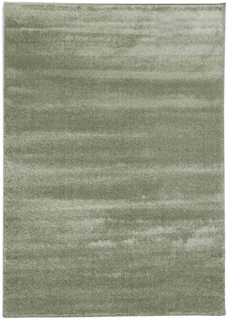 Tapis de Salon Design Vert Uni TOPAL LUXE