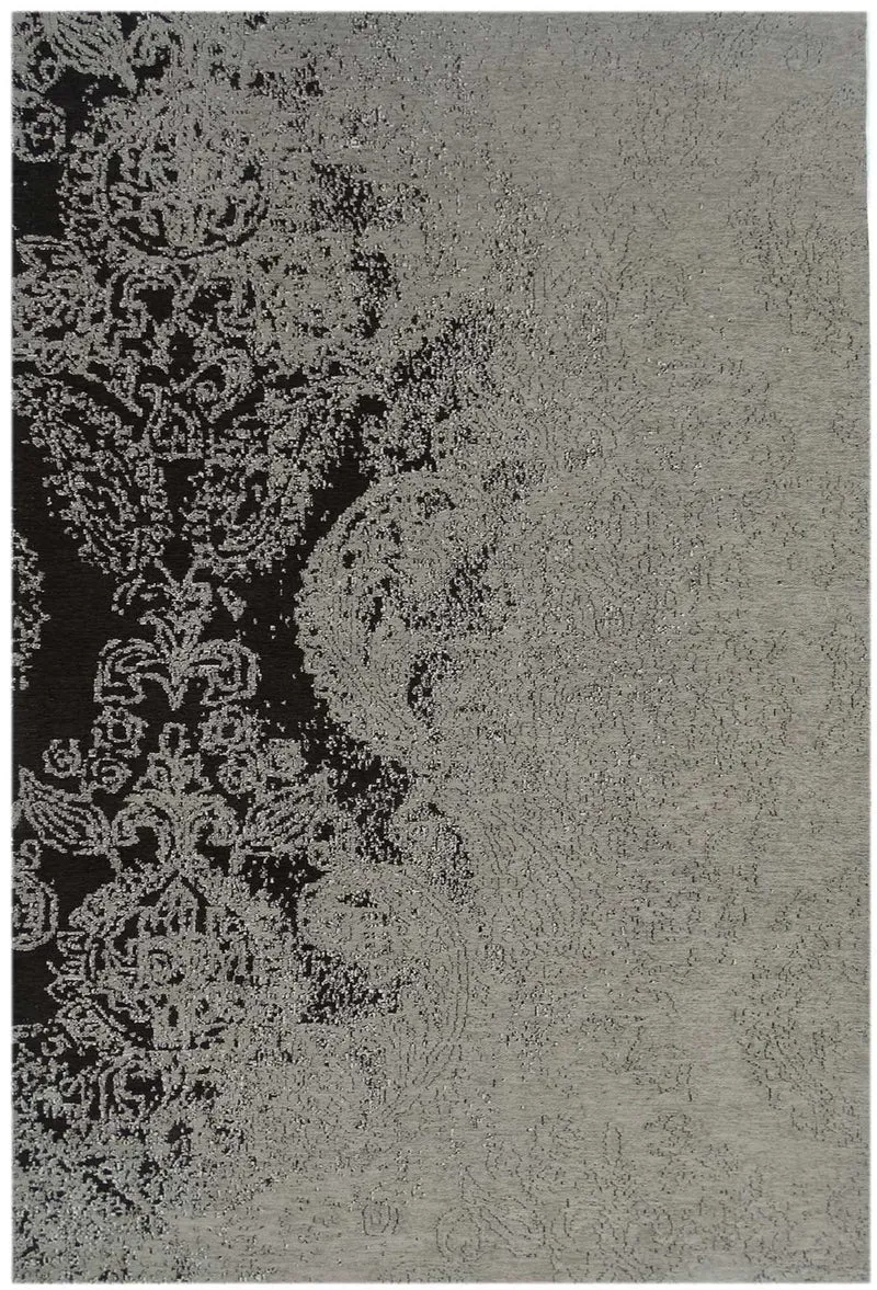 Tapis de Salon Beige style Baroque fait main MOTOA