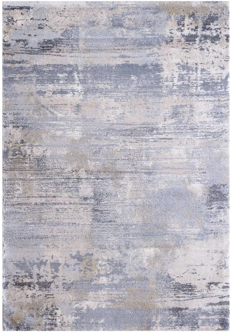 Tapis Moderne Faux Uni Gris Clair CORTO
