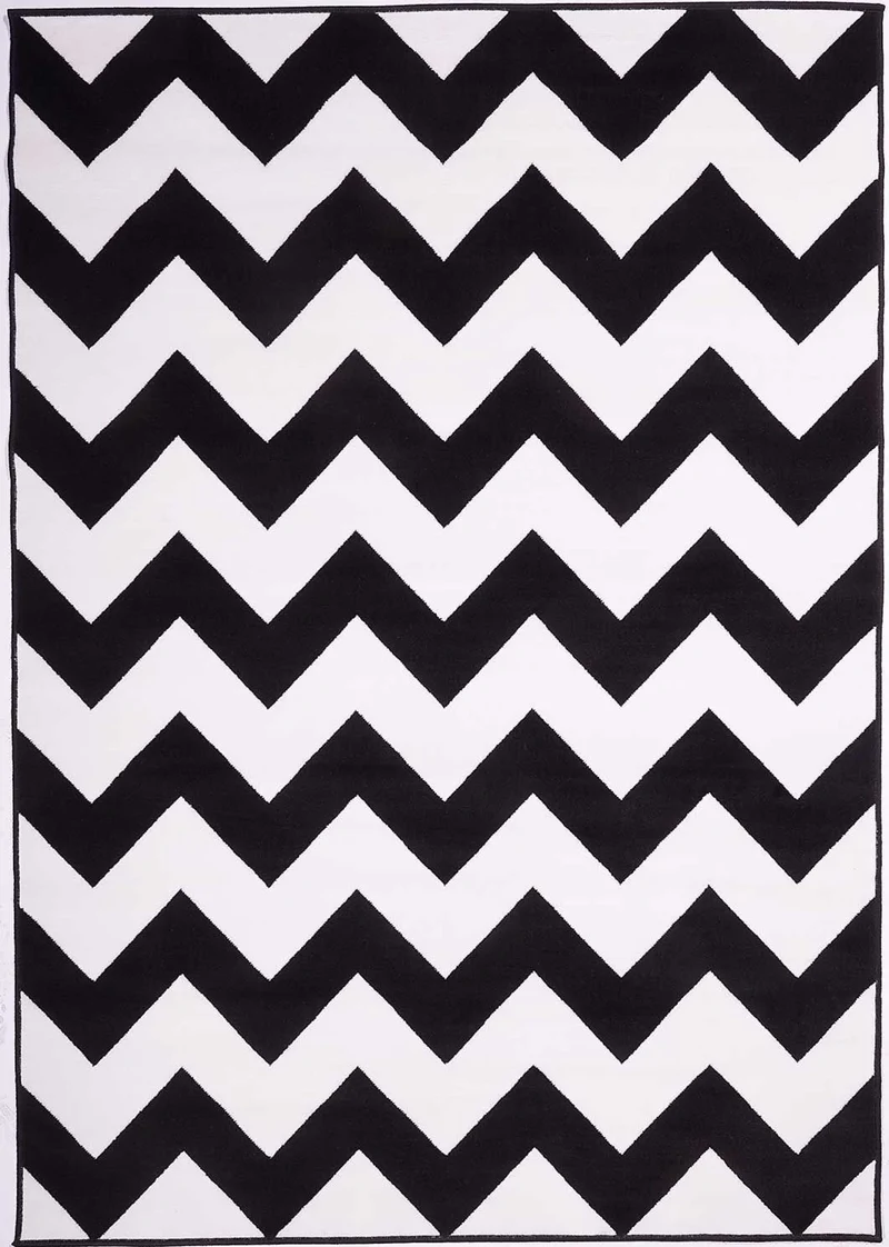 Tapis Scandinave Noir AF DALEN
