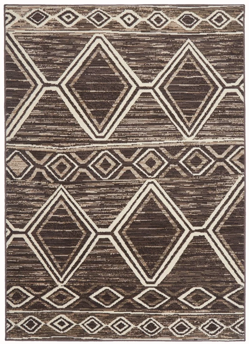 Tapis de Salon Berbère Marron BC BERBER