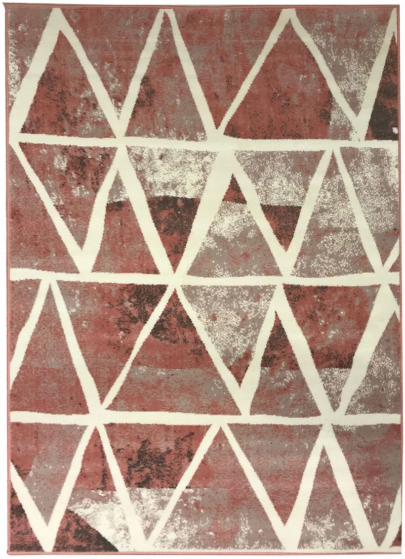 Tapis de Salon Rose Berbère ROLANGE