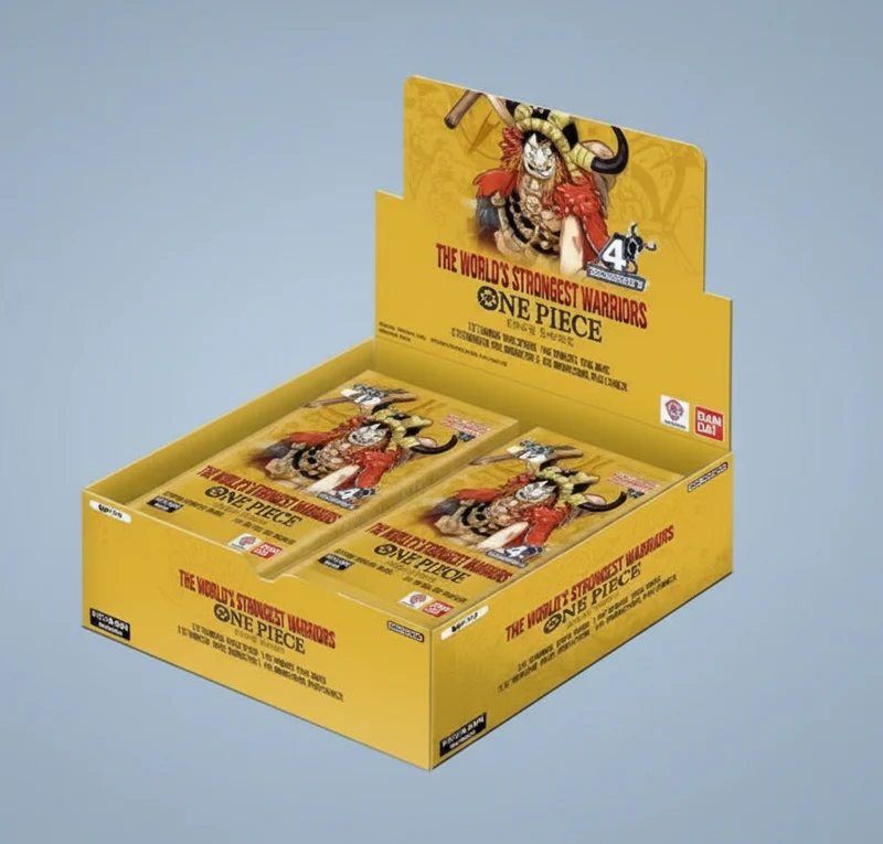 0NE P1ECE CARD GAME #OP-17 - THE WORLD’S STRONGEST WARRIORS - BOÎTE DE 24 PAQUETS (ANGLAIS)