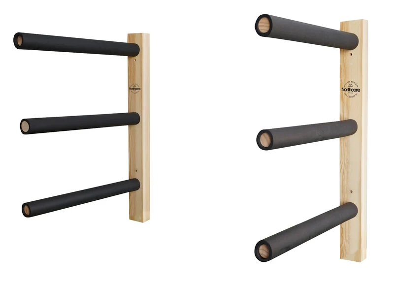 Wooden Triple Surfboard Rack