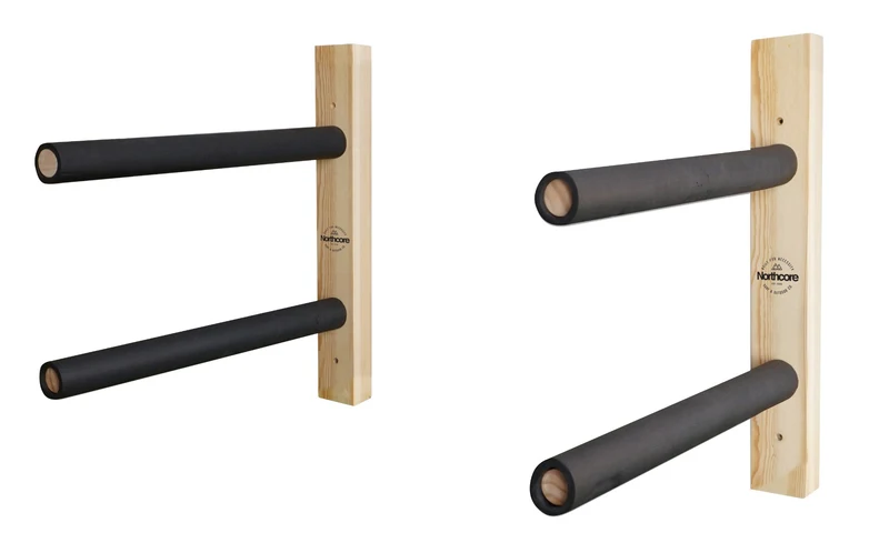 Wooden Double Surfboard Rack