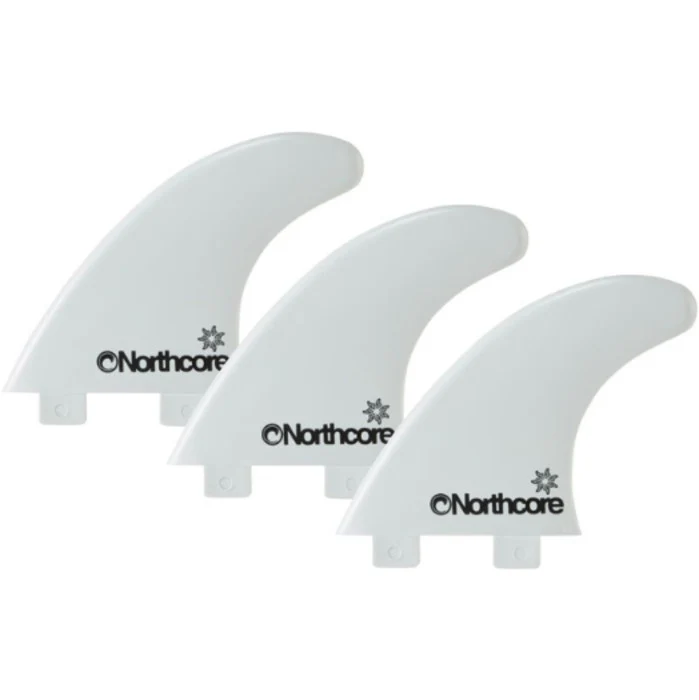 Slice S5 Essentials FCS Compatible Fins- White
