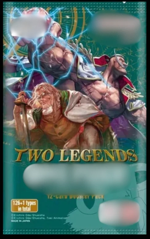 0NE P1ECE CARD GAME # OP-08 - TWO LEGENDS OP-08 - PAQUET INDIVIDUEL (ANGLAIS)