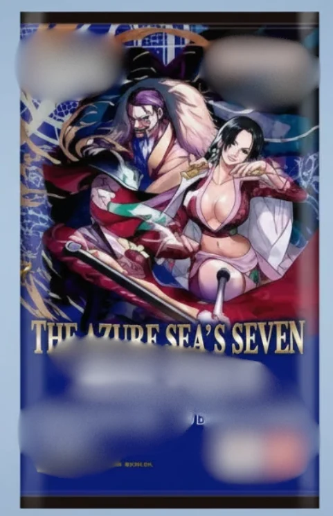0NE P1ECE CARD GAME # OP-14 THE AZURE SEA'S SEVEN- PAQUET INDIVIDUEL (ANGLAIS)