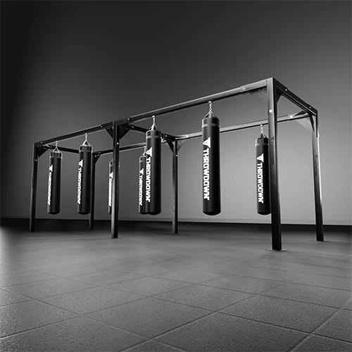 6 x 24 Freestanding Bag Rack