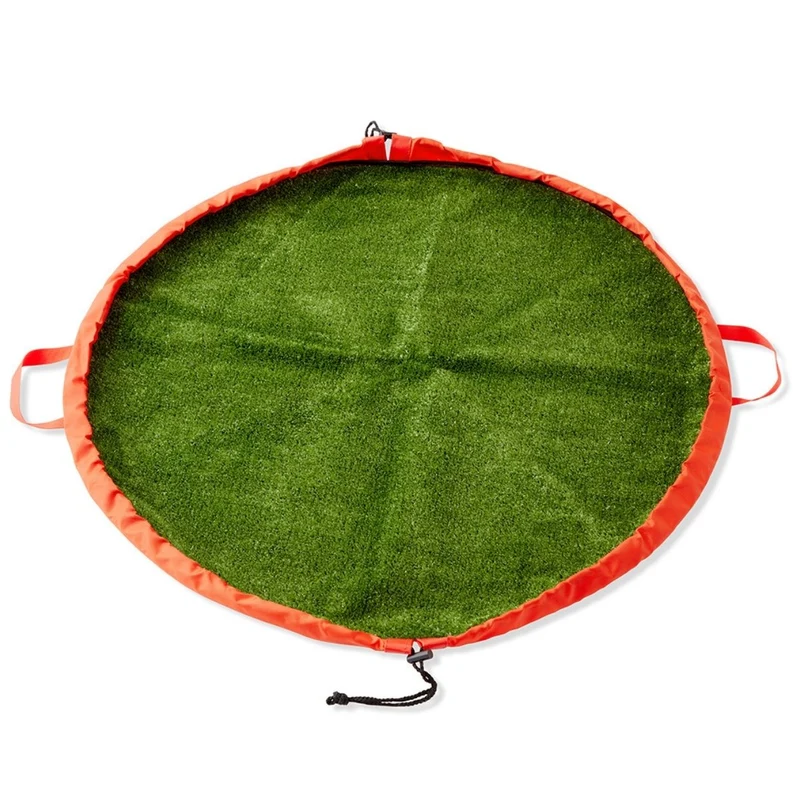 Grass Waterproof Change Mat/Bag - Red