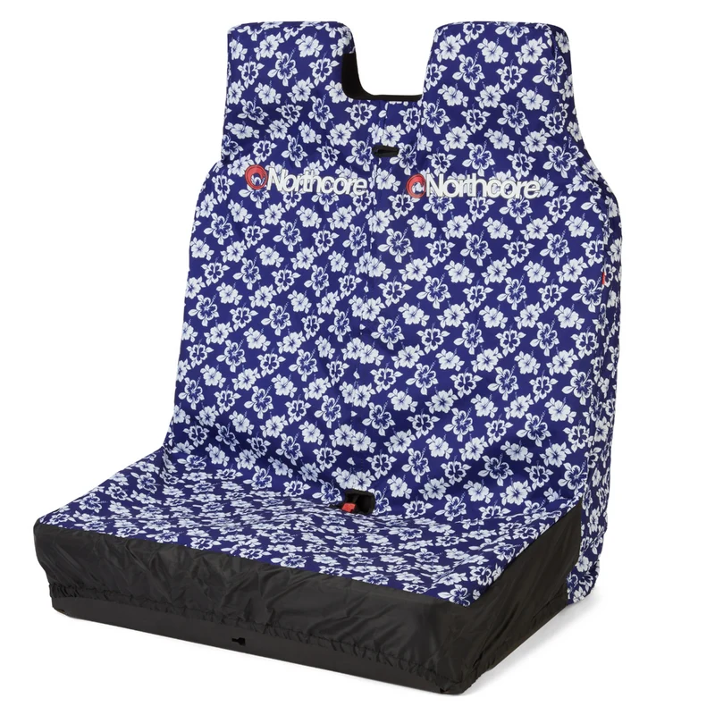 Double Van Seat Cover- Hibiscus