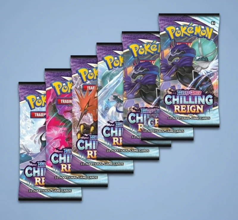 P0KIMON SWORLD AND SHIELD - CHILLING REIGN - PAQUET INDIVIDUEL (ANGLAIS)