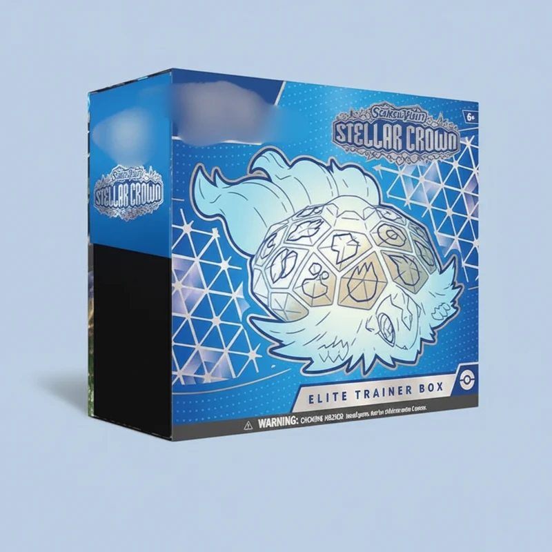 P0KIMON SCARLET & VIOLET - STELLAR CROWN - ELITE TRAINER BOX (ANGLAIS)