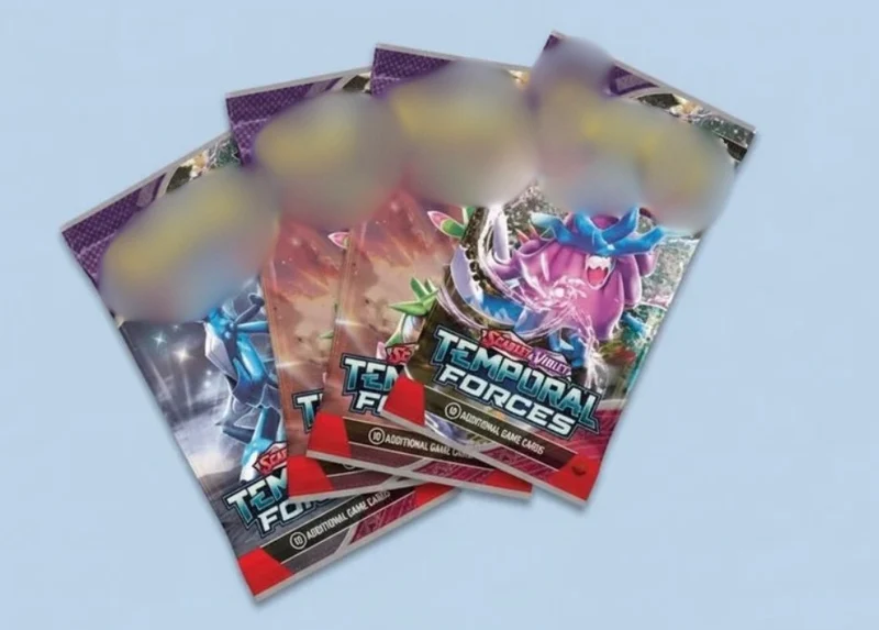 P0KEMON SCARLET & VIOLET - TEMPORAL FORCES - PAQUET BOOSTER (ANGLAIS)