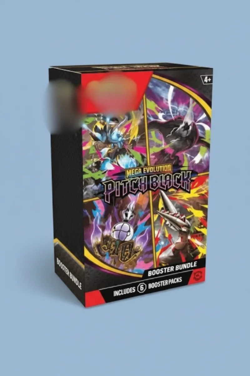 P0KEMON MEGA EVOLUTION - PITCH BLACK - BOOSTER BUNDLE (ANGLAIS)