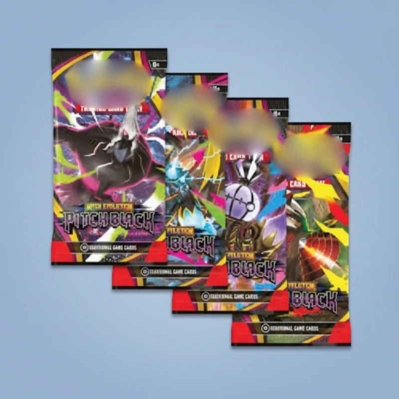 P0KEMON MEGA EVOLUTION - PITCH BLACK - PAQUET BOOSTER (ANGLAIS)