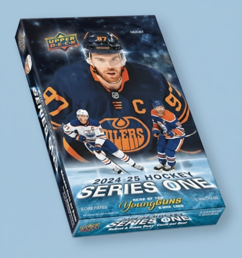 HOCKEY UPPER DECK – Serie 1 2024-2025 – Boite HOBBY (1) (Anglais)