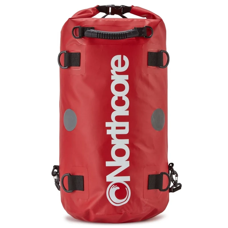 Dry Bag - 40L Backpack: Red