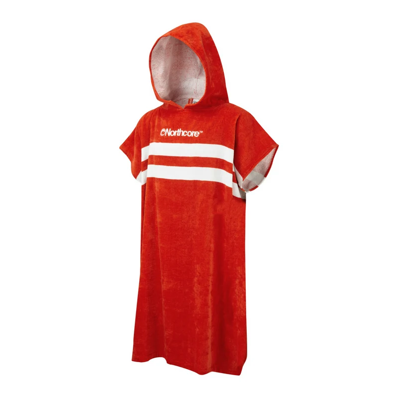 Beach Basha Changing Robe - Red Stripey