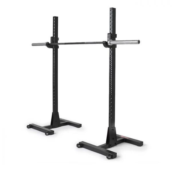 XM Supports de squat commerciaux à base en H (paire)