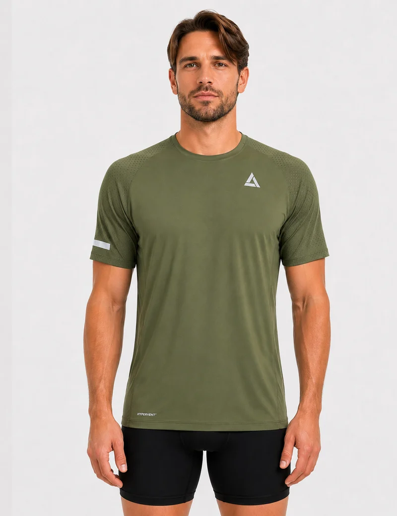 Herren Funktions Laufshirt Kurzarm Running Shirt Pro Line II Rift