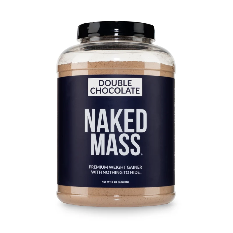 Double Chocolate Mass Gainer Protein Supplement | Naked Mass - 8LB