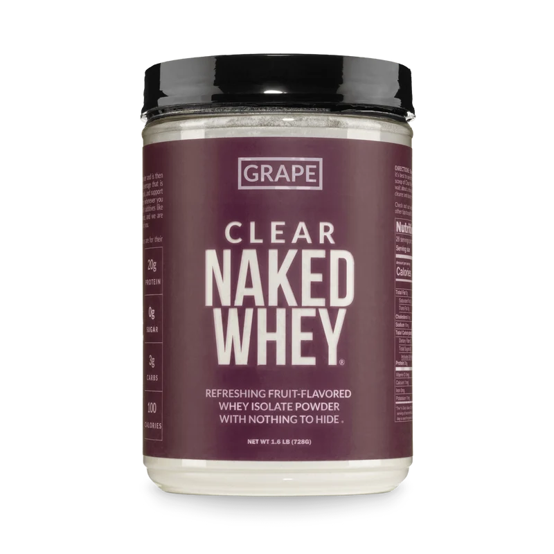 Grape Whey Protein Isolate | Clear Naked Whey