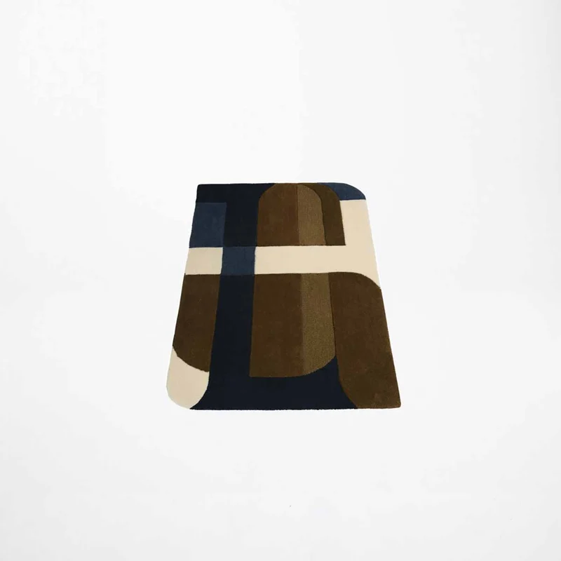 TAPIS CALICE BLEU S