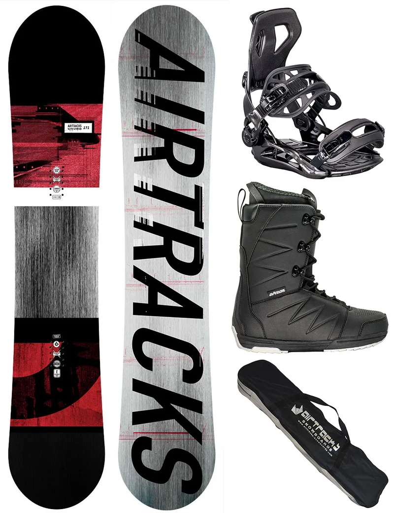 Herren Snowboard Set WAVES + Bindung Master ME + Boots Star + SB Bag