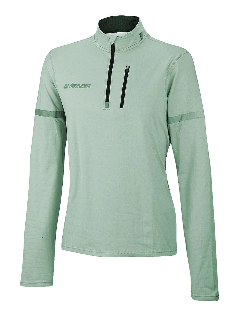Thermo Fahrradtrikot / Laufshirt Langarm Grau Setprodukt