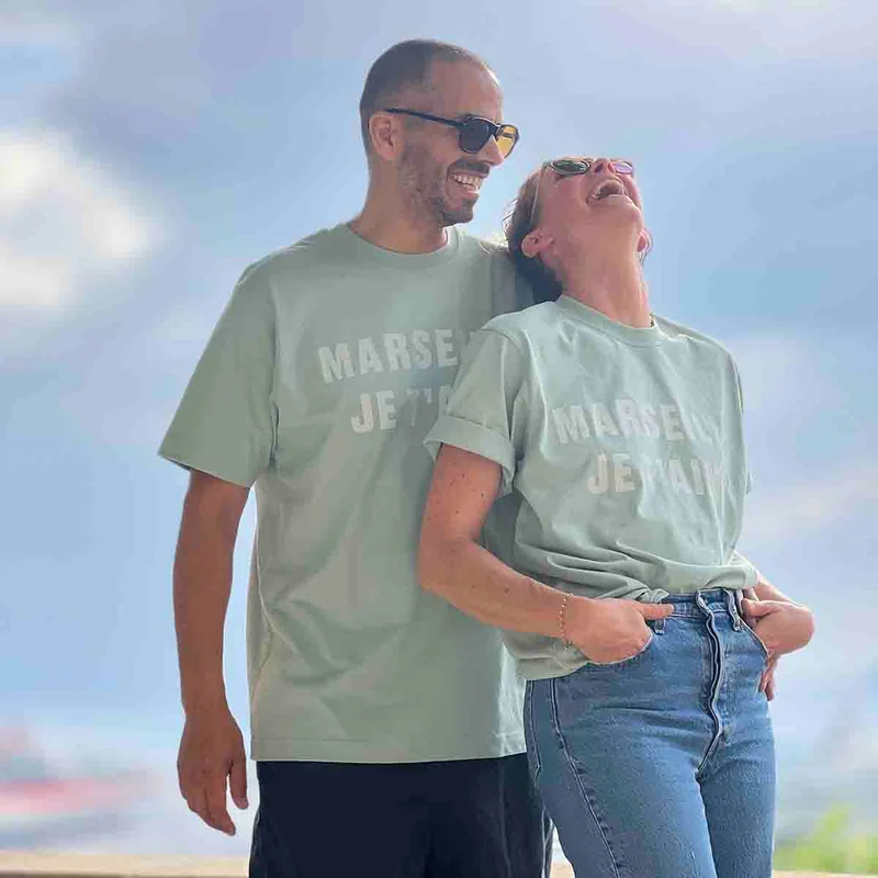 T-SHIRT MARSEILLE JE T'AIME - ALOE