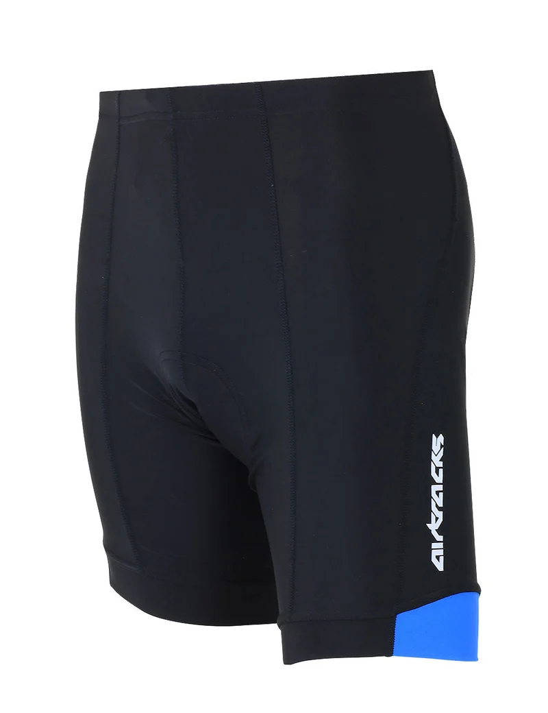 Herren Fahrradhose Kurz Team Schwarz-Blau Setprodukt