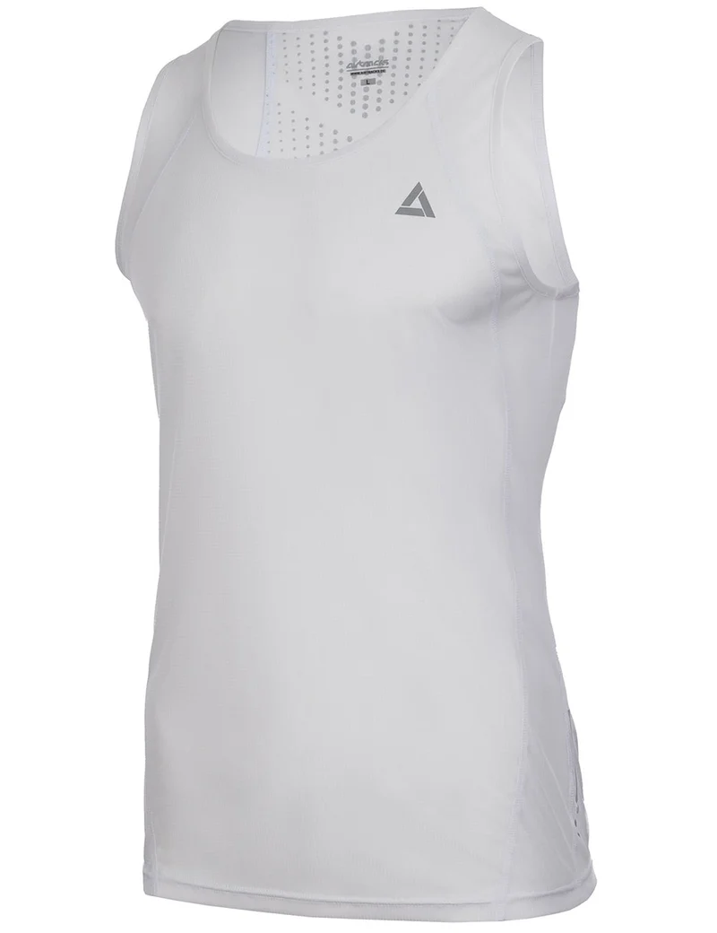 Laufshirt Ärmellos Tank-Top Comfort Line Weiss Setprodukt