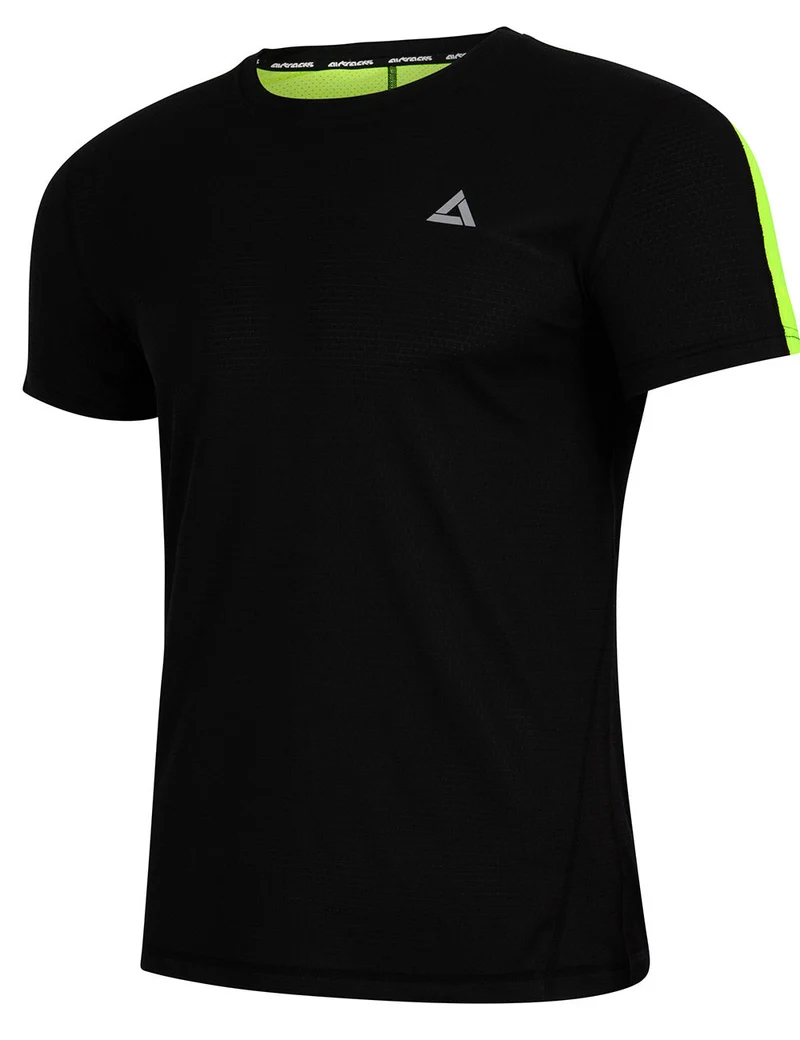 Funktions Laufshirt Kurzarm Pro Line Schwarz-Neon Setprodukt