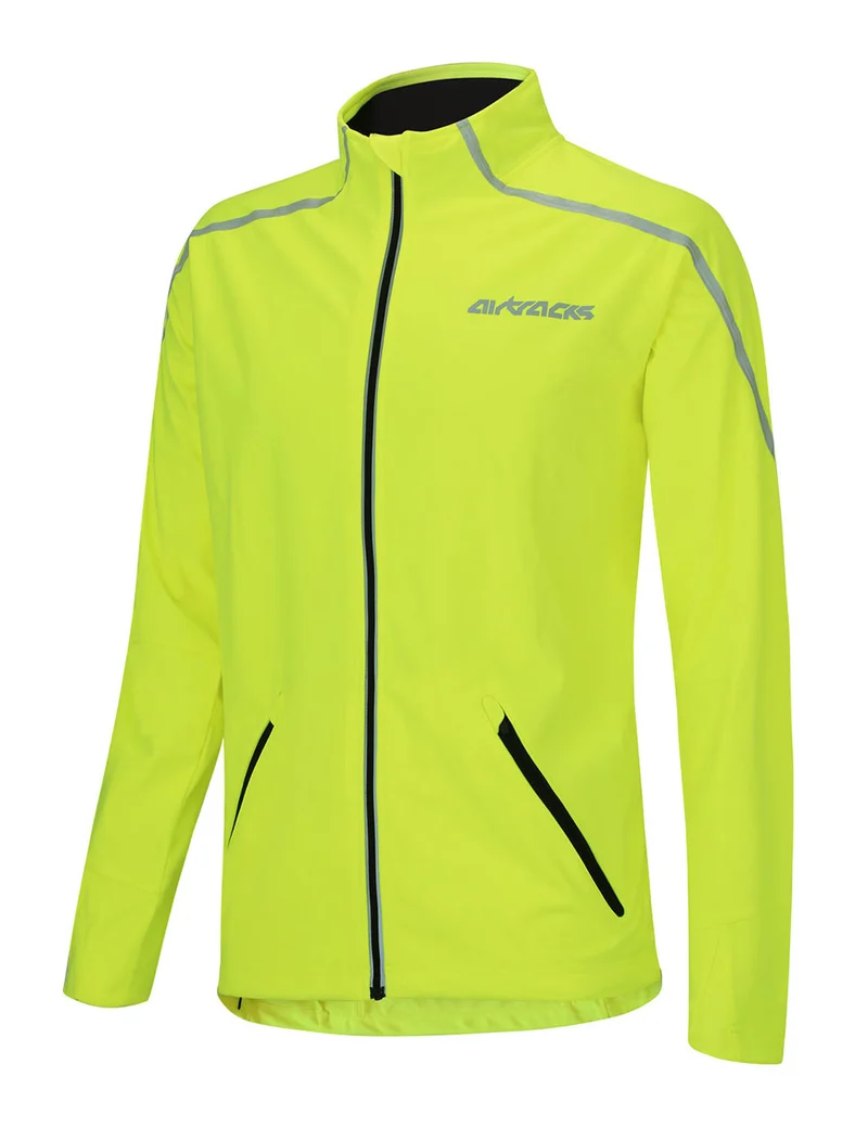 Herren Thermo Fahrradjacke / Laufjacke Air Tech Neon Setprodukt