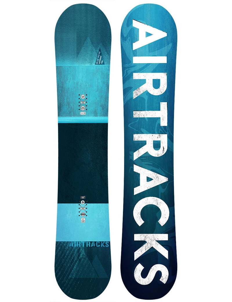 Blue Drifter Snowboard Hybrid Rocker Wide Setprodukt