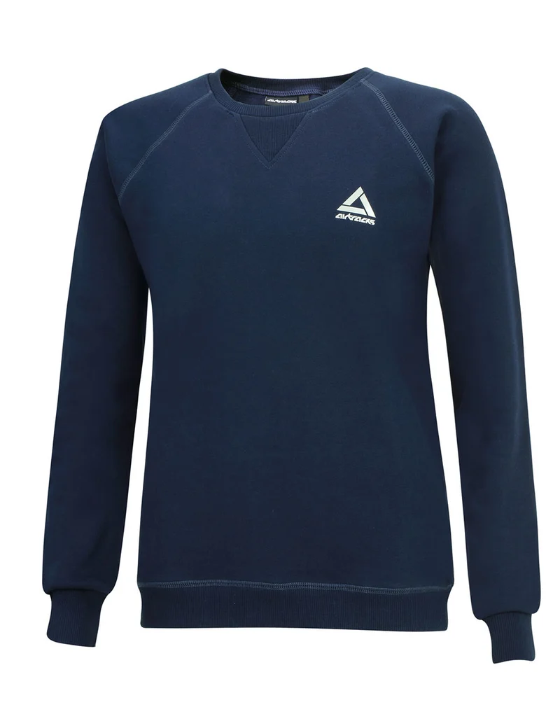 Winter Sweatshirt Crew Pro Line mit Kapuze Navy-Blau Set